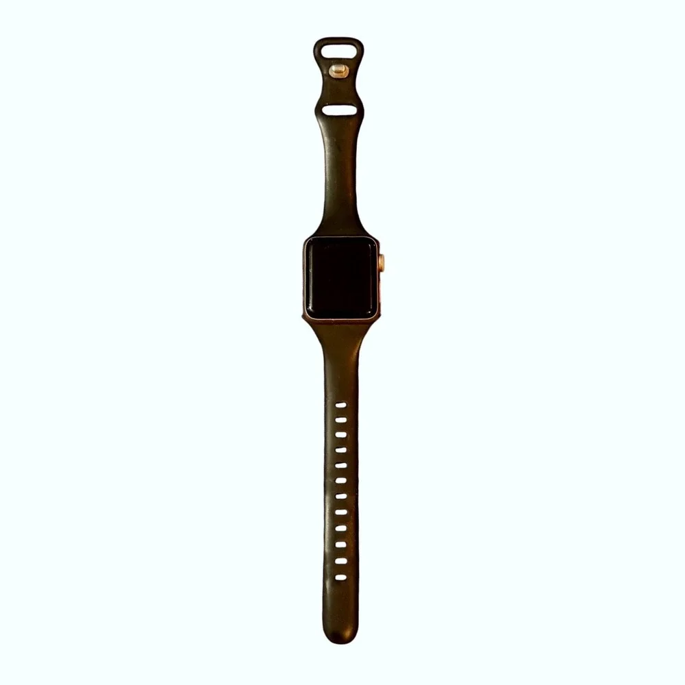 Apple Watch Series 3 38mm Rose Gold Aluminum Case GPS LTE Cellular Extra Bands